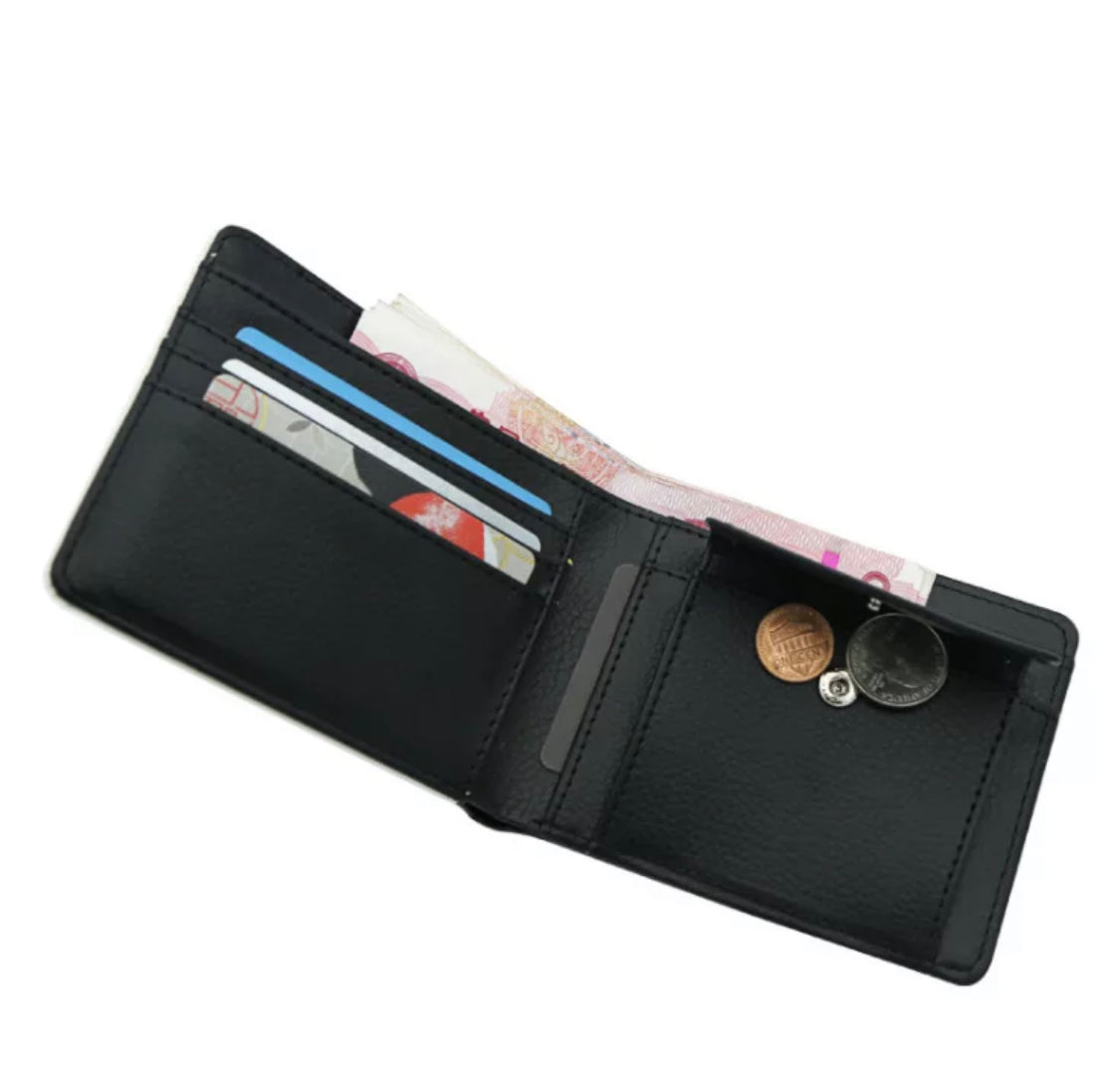 Men Double Sided Sublimation Wallet
