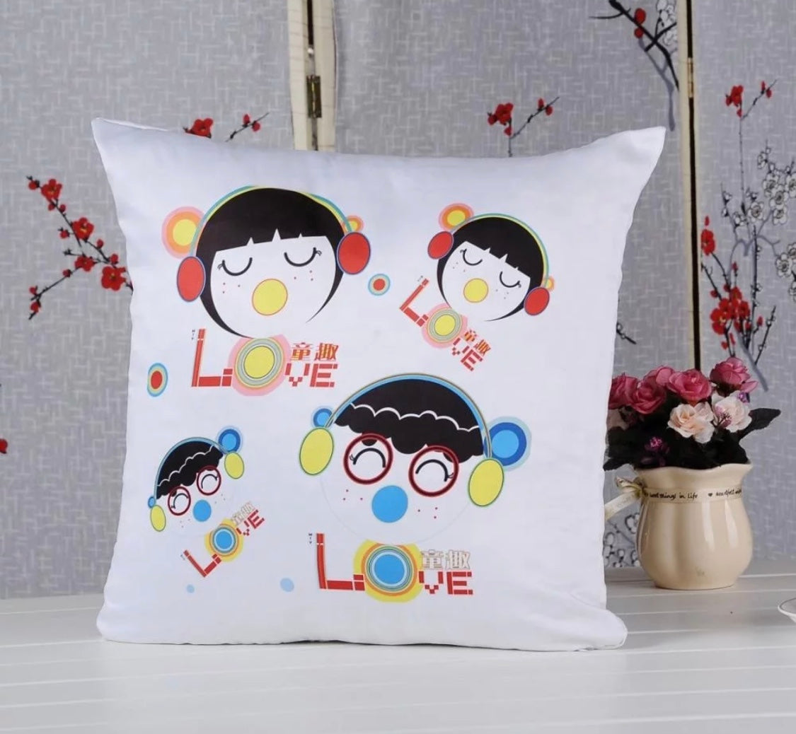 Satin Sublimation Pillow 15"x15"