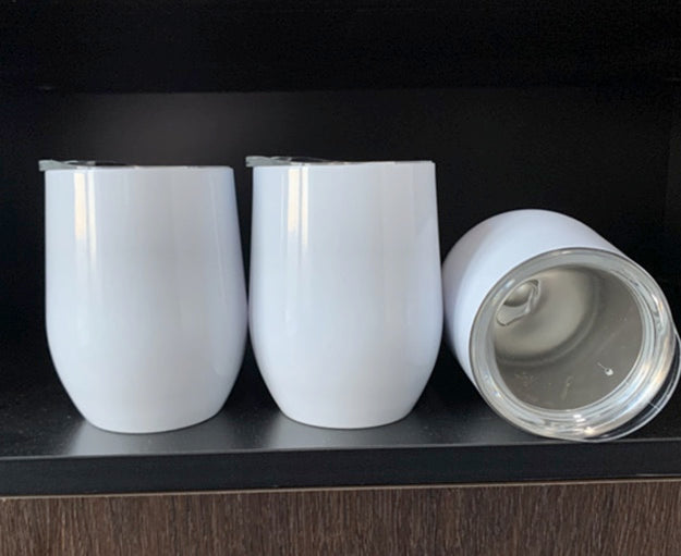 12oz Sublimation Wine Tumbler