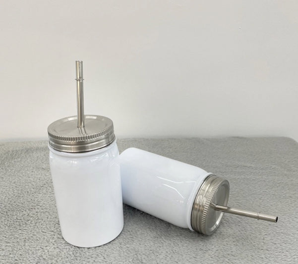 17oz Sublimation Mason Jar Tumbler