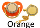 Bling Baby Sublimation Pacifier