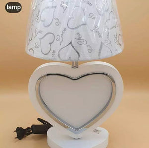 Sublimation Double Sided Heart Lamp